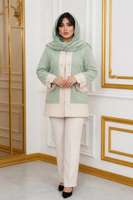 مانتو عسلویه زنانه