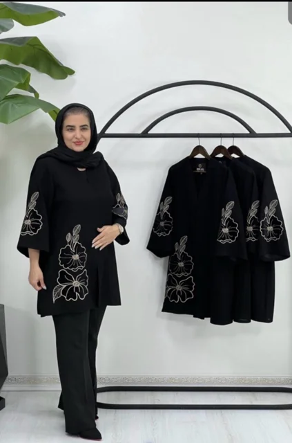 مانتو گلرخ زنانه